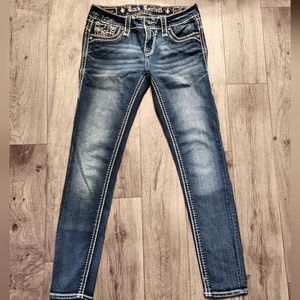 Rock Revival Uriel Skinny Denim Jeans Size 27